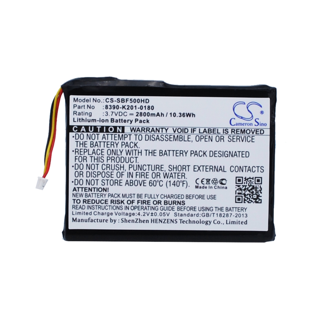 Kompatibilna zamenjava baterije za Seagate 8390-K201-0180