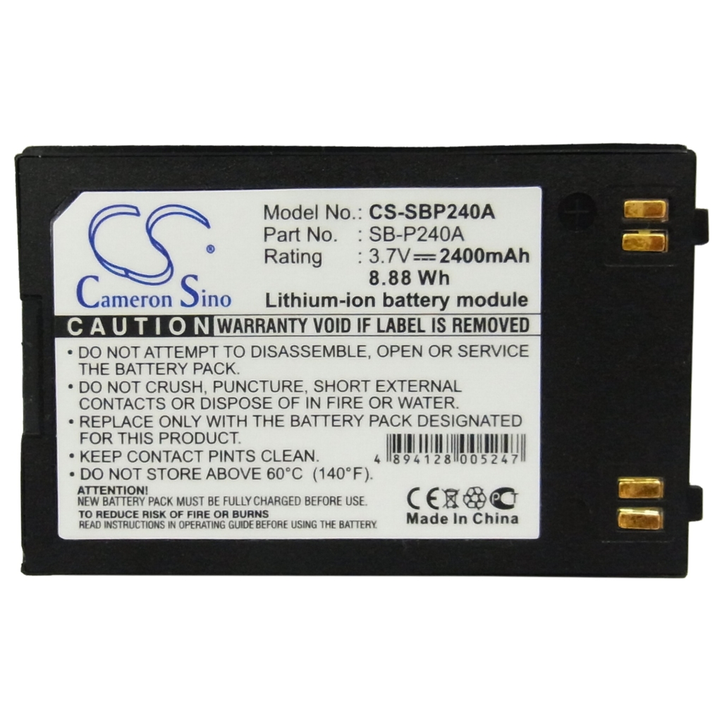 Baterije Nadomešča SB-P240ABK