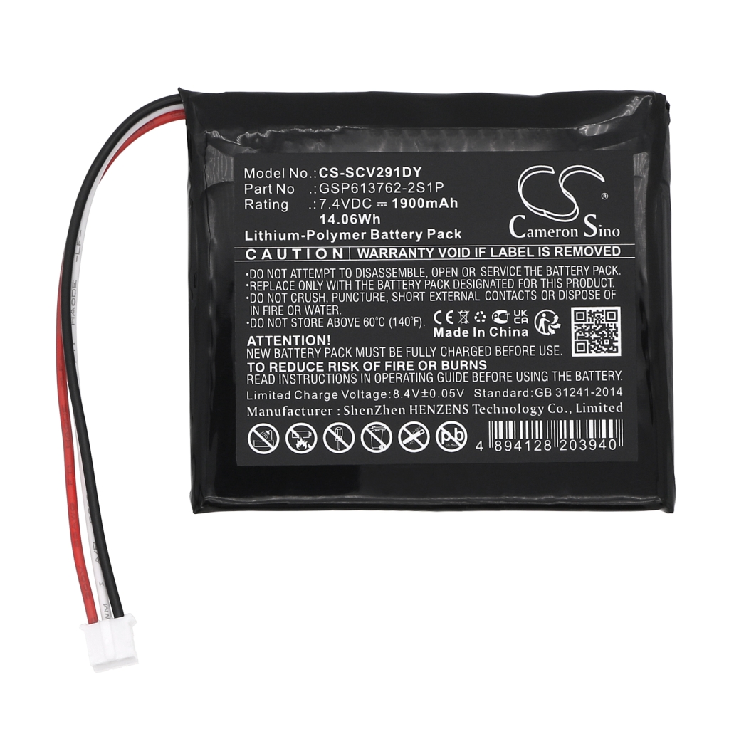 Baterije Nadomešča GSP613762-2S1P