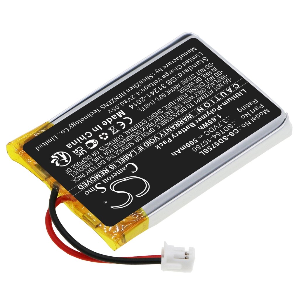 Kompatibilna zamenjava baterije za SportDog SDT54-16750