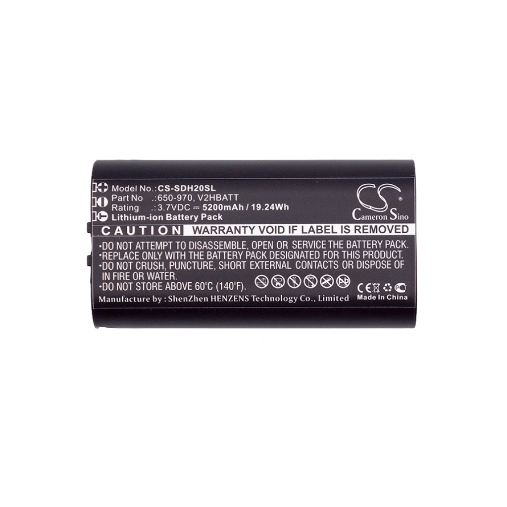 Kompatibilna zamenjava baterije za SportDog 650-970,V2HBATT