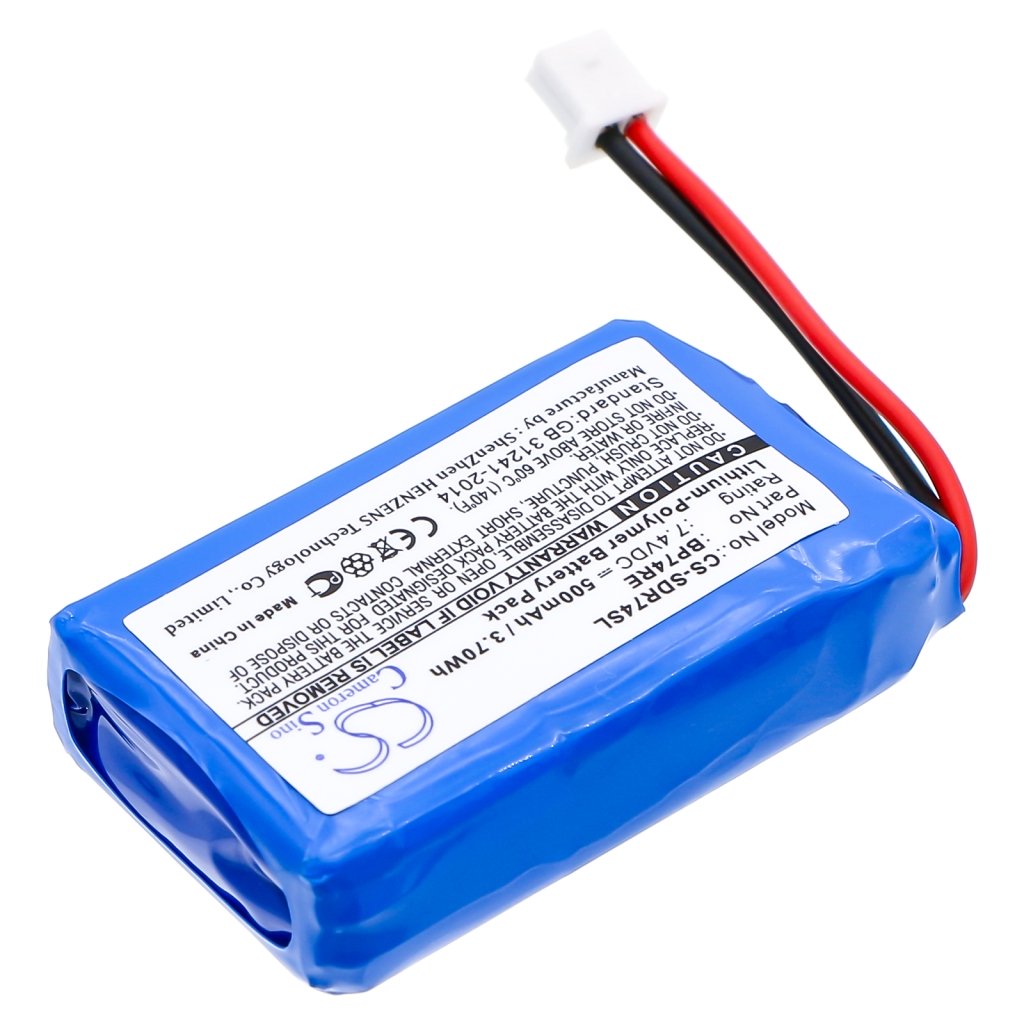 Kompatibilna zamenjava baterije za Dogtra BP-74RE,BP74RE