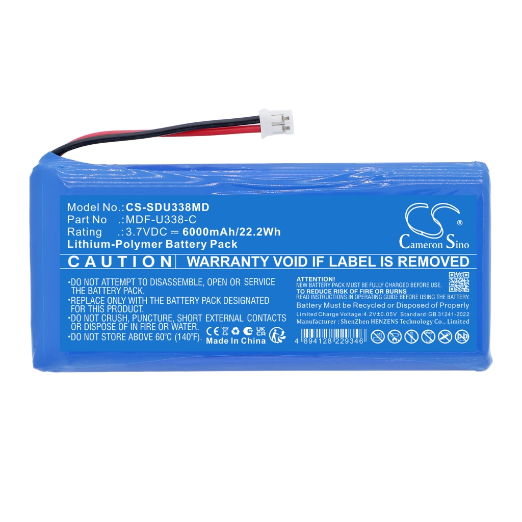 Battery compatible with Sanyo