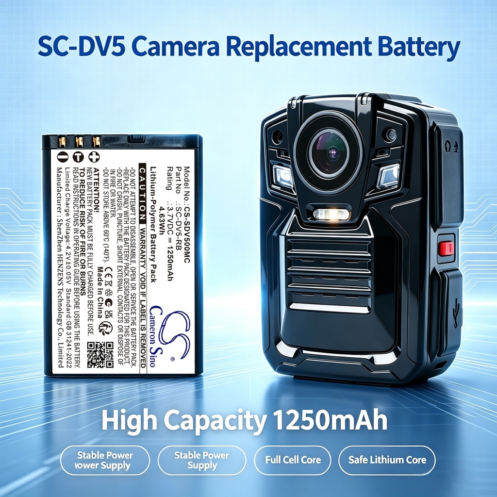 Battery compatible with Camera Battery