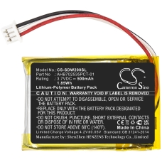 Kompatibilna zamenjava baterije za Sennheiser AHB702535PCT-01