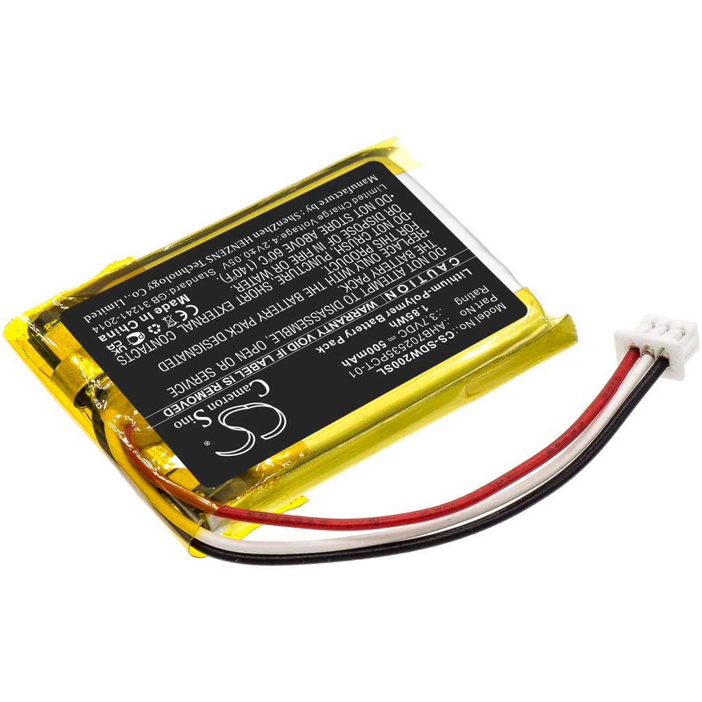 Kompatibilna zamenjava baterije za Sennheiser AHB702535PCT-01