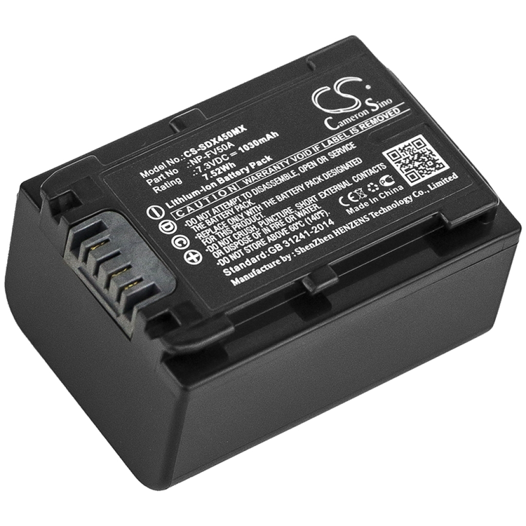 Camera Battery Sony HDR-CX450