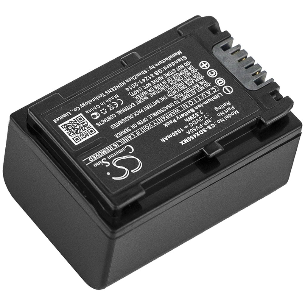 Camera Battery Sony HDR-CX450
