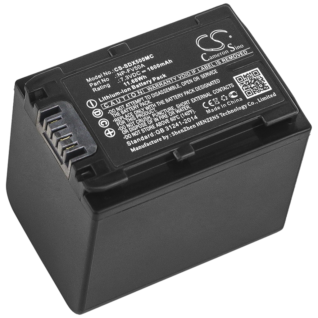 Camera Battery Sony HDR-CX625