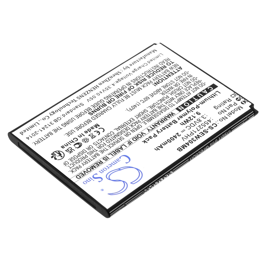 Kompatibilna zamenjava baterije za Samsung 455271PHV