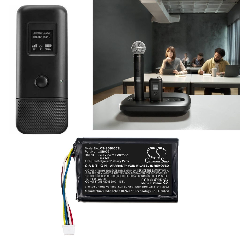 Shure MXW6X Transmitter