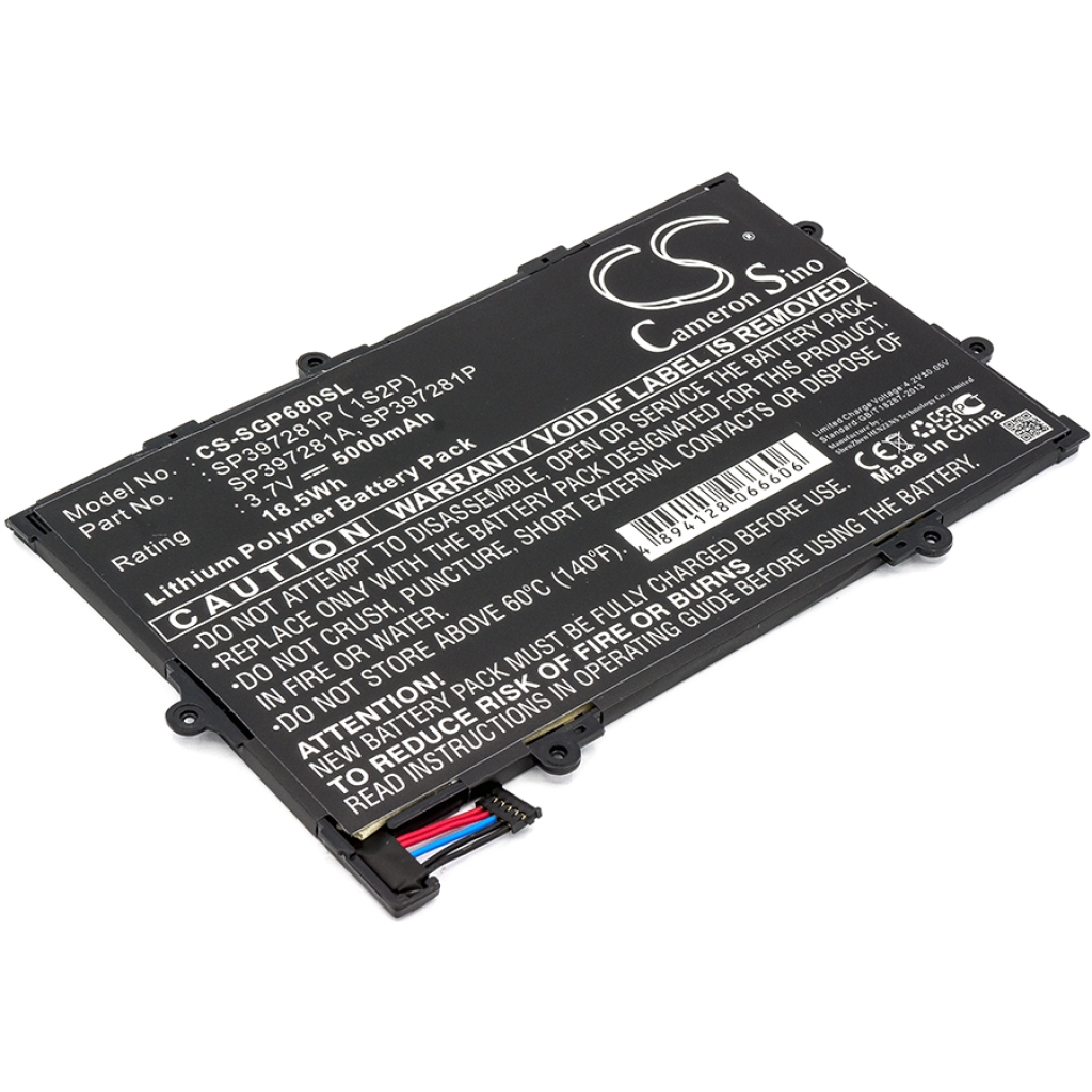 Kompatibilna zamenjava baterije za Samsung SP397281A,SP397281P,SP397281P ( 1S2P)