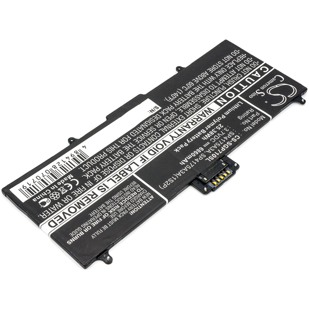 Battery compatible with Samsung