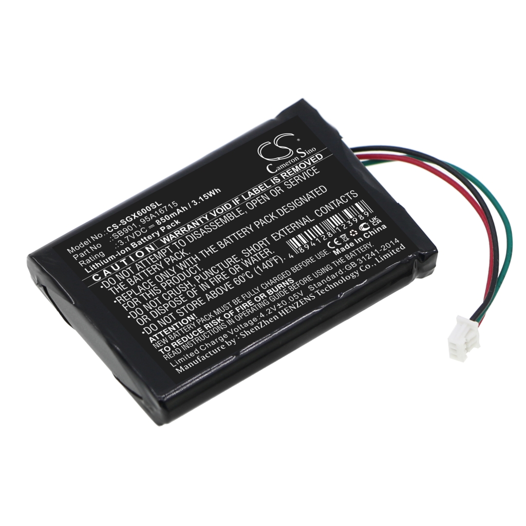 Kompatibilna zamenjava baterije za Shure 95A16715,SB901,SB901A