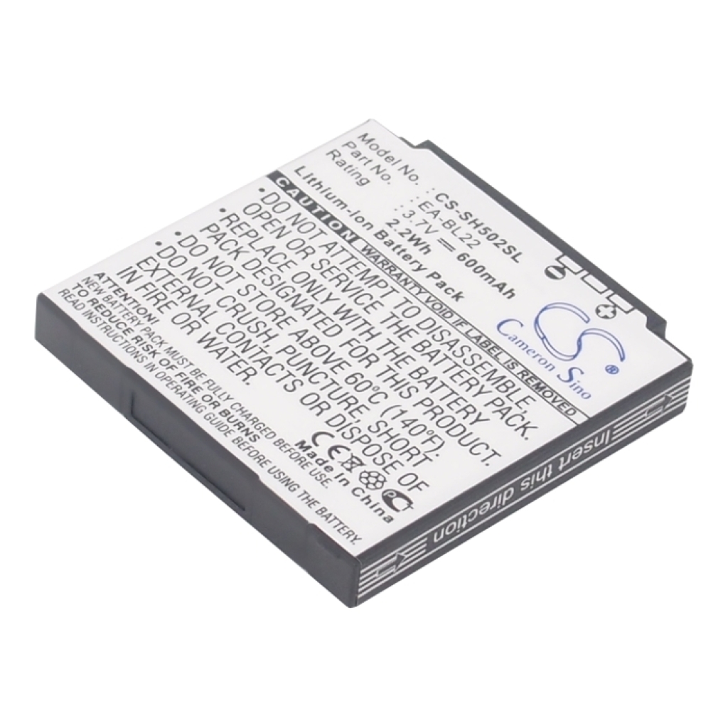 Kompatibilna zamenjava baterije za Sharp EA-BL22