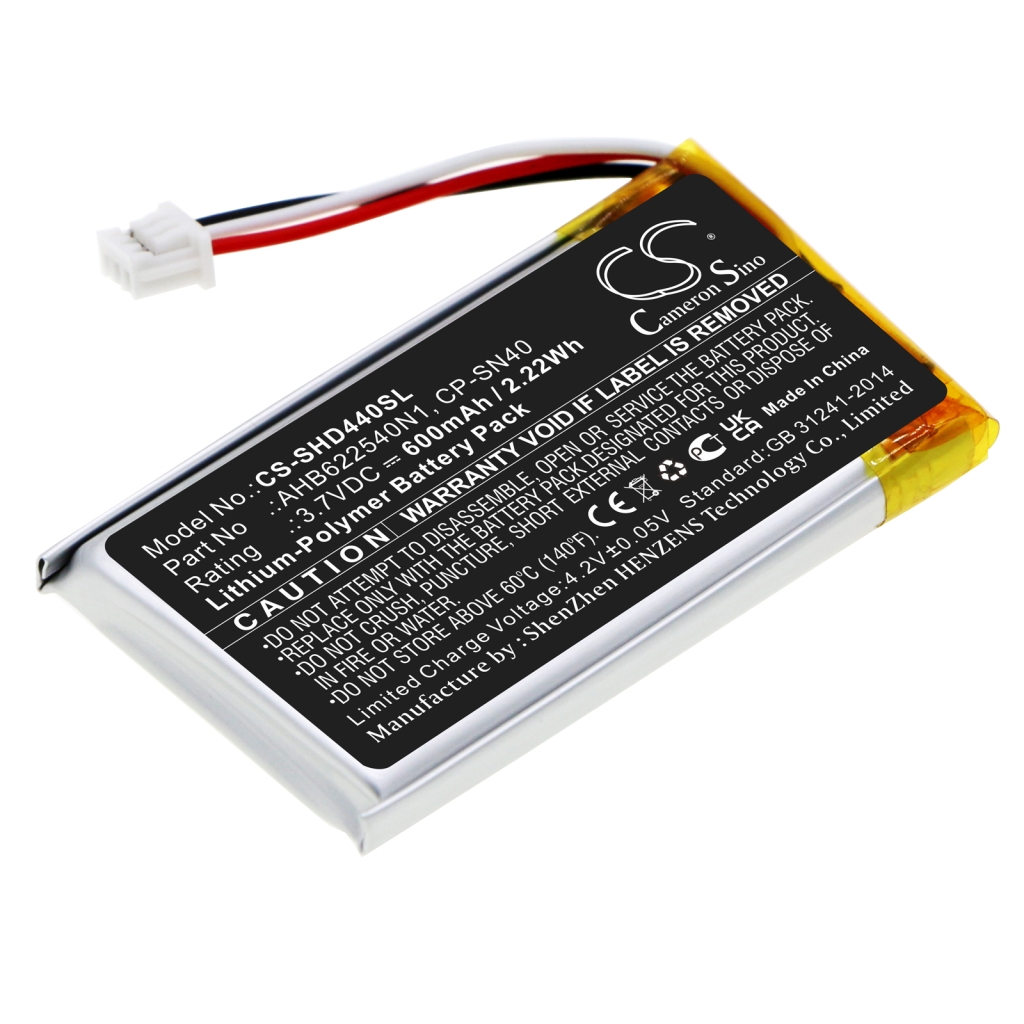 Kompatibilna zamenjava baterije za Sennheiser AHB622540N1,CP-SN40