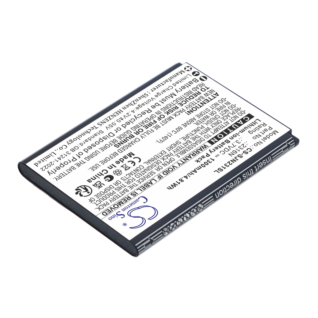 Baterije združljivo z SPC Jasper 2 4G 2316N 2327N CS-SJN231SL