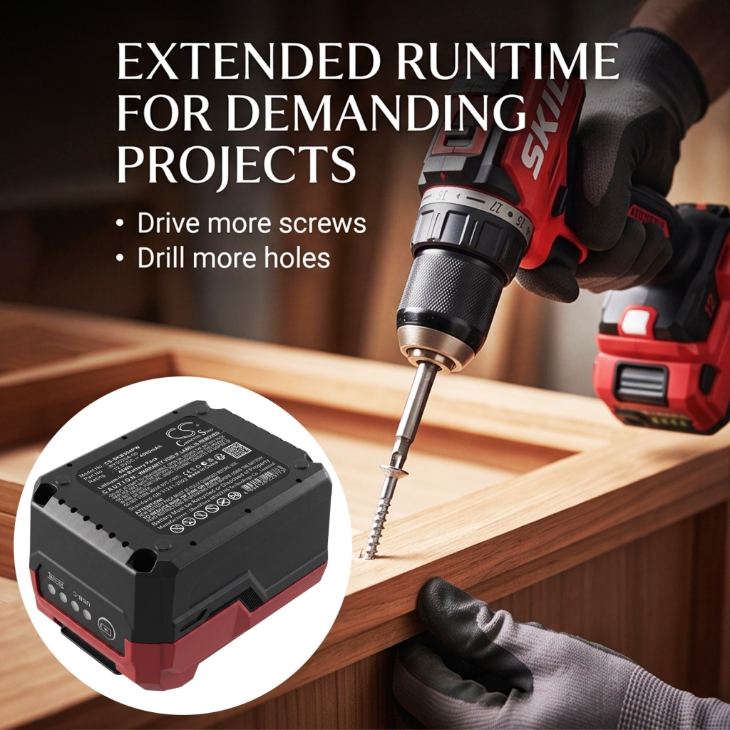 Battery compatible with Skil