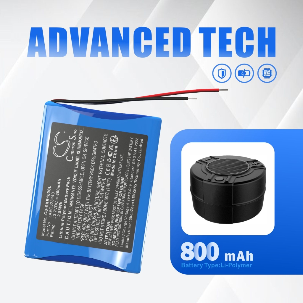Speaker Battery Skullcandy CS-SKR100SL
