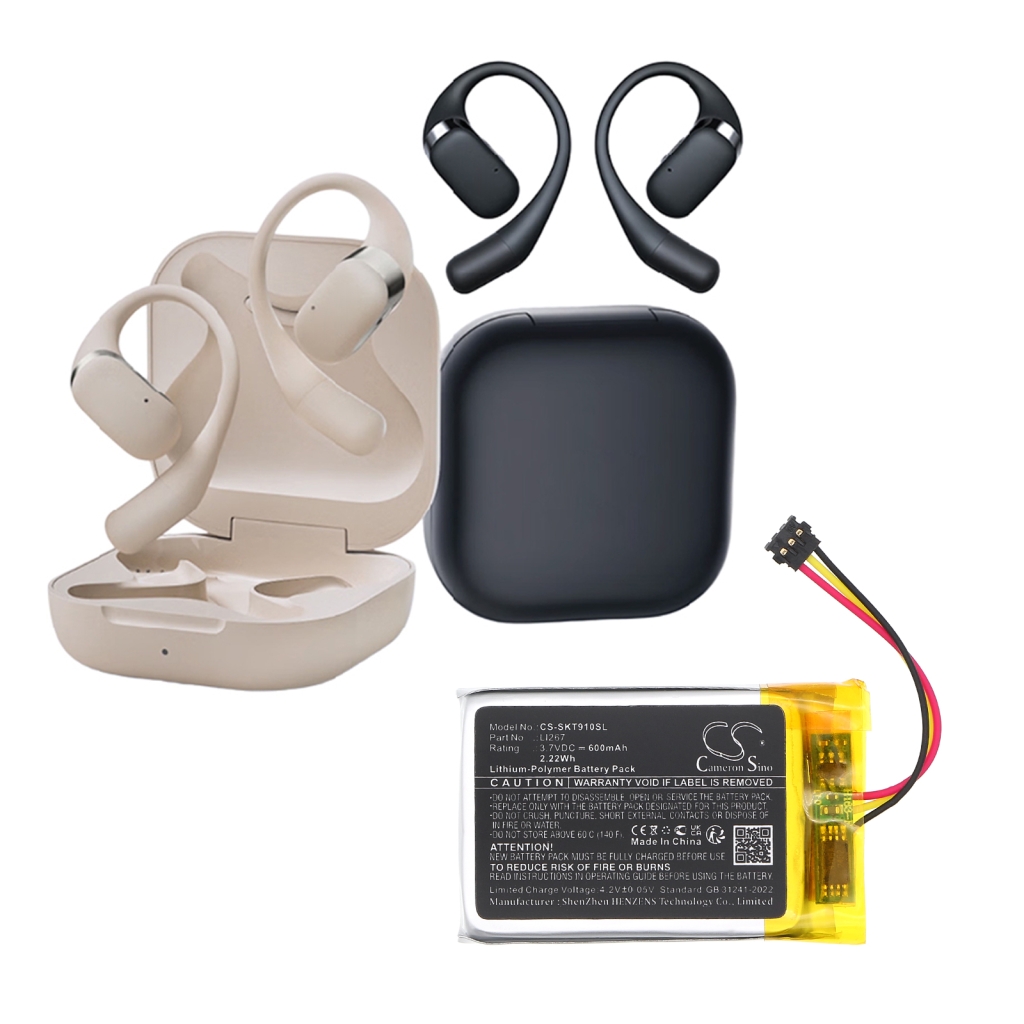 Wireless Headset Battery Shokz CS-SKT910SL