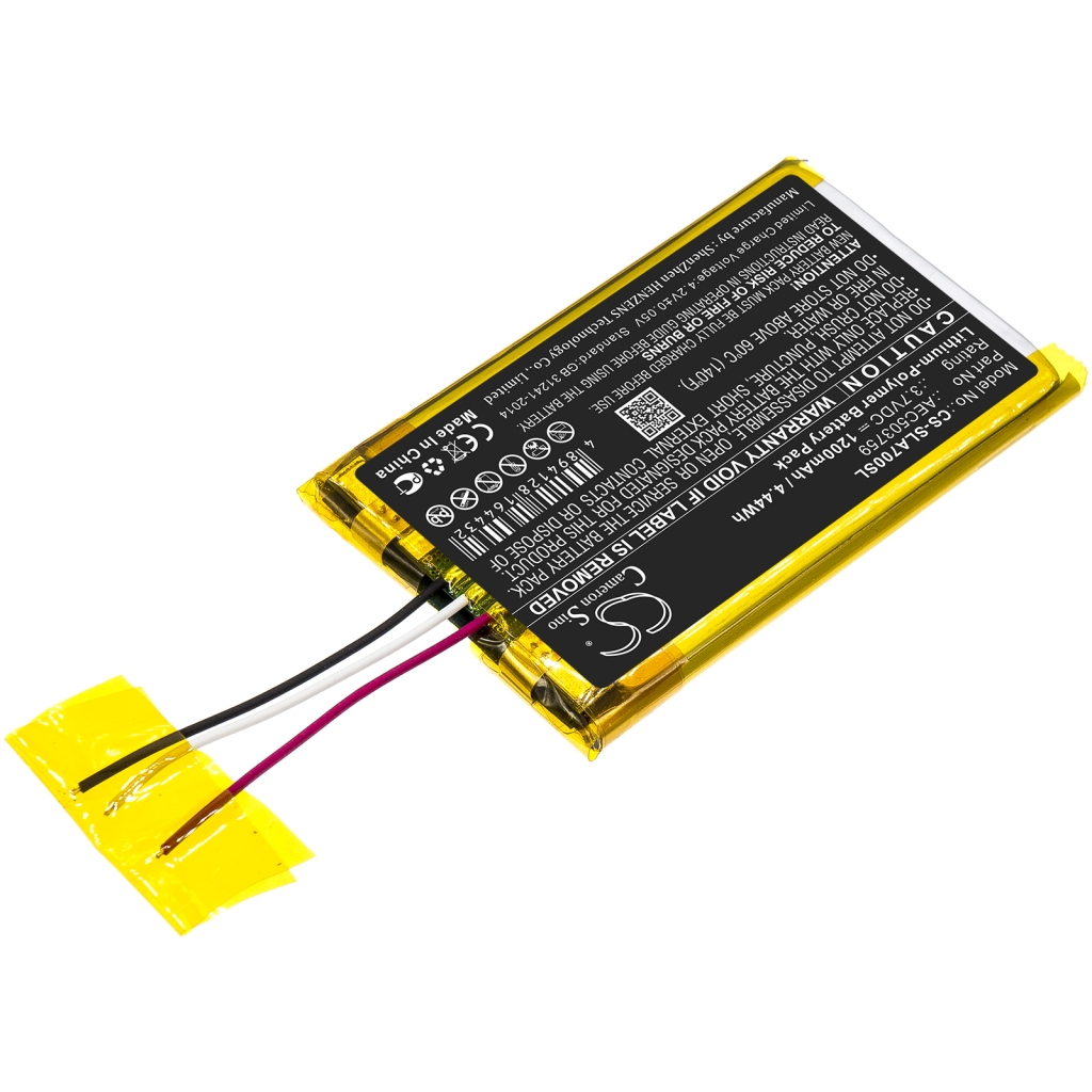 Kompatibilna zamenjava baterije za Steelseries AEC503759