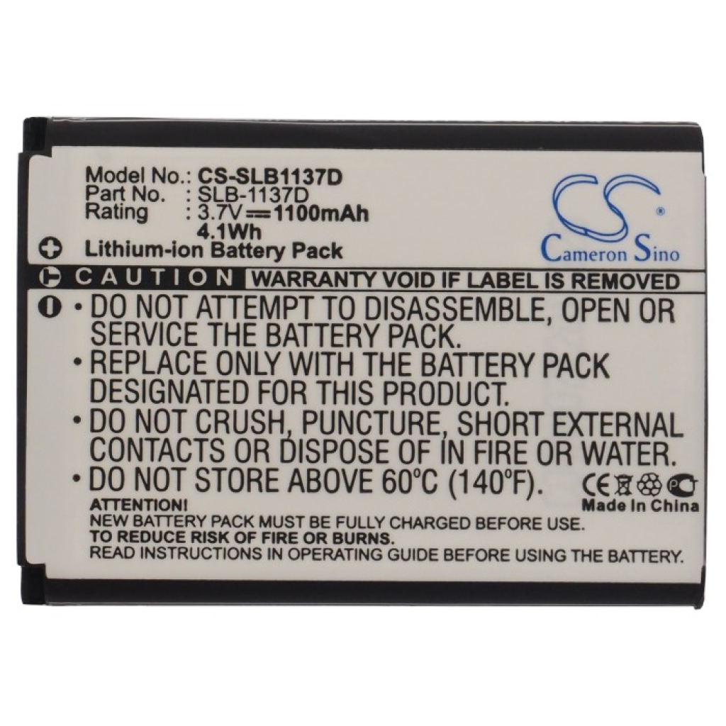 Baterija za fotoaparat Samsung CS-SLB1137D