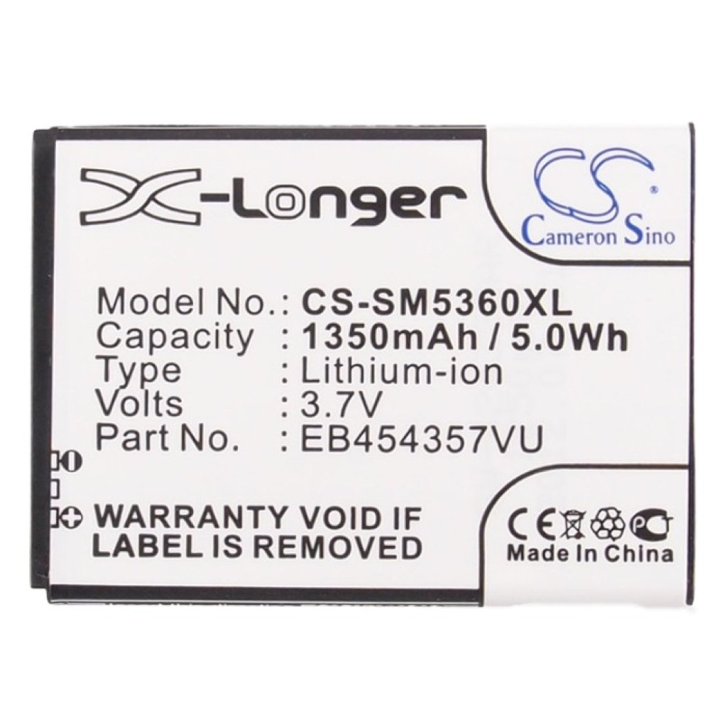 Kompatibilna zamenjava baterije za Samsung EB454357VA,EB454357VU