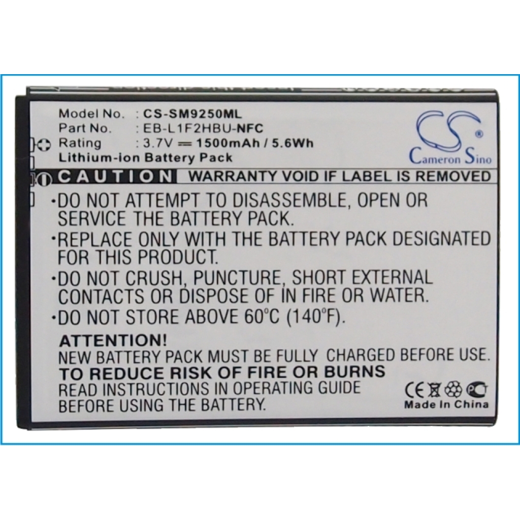 Baterija združljivo z Samsung CS-SM9250ML