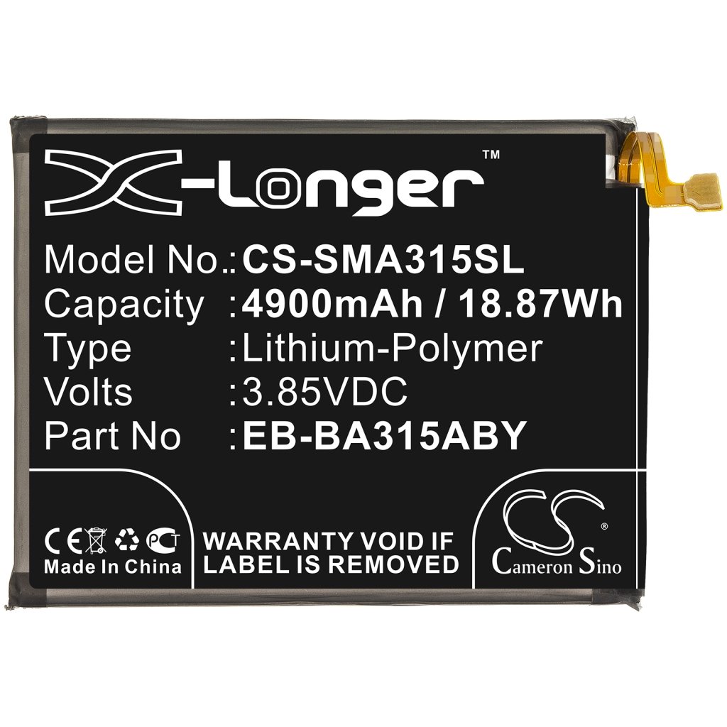 Kompatibilna zamenjava baterije za Samsung EB-BA315ABY