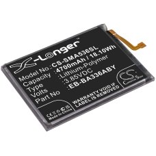 Kompatibilna zamenjava baterije za Samsung EB-BA336ABY,EB-BA536ABY,GH82-28027A,GH82-28146A