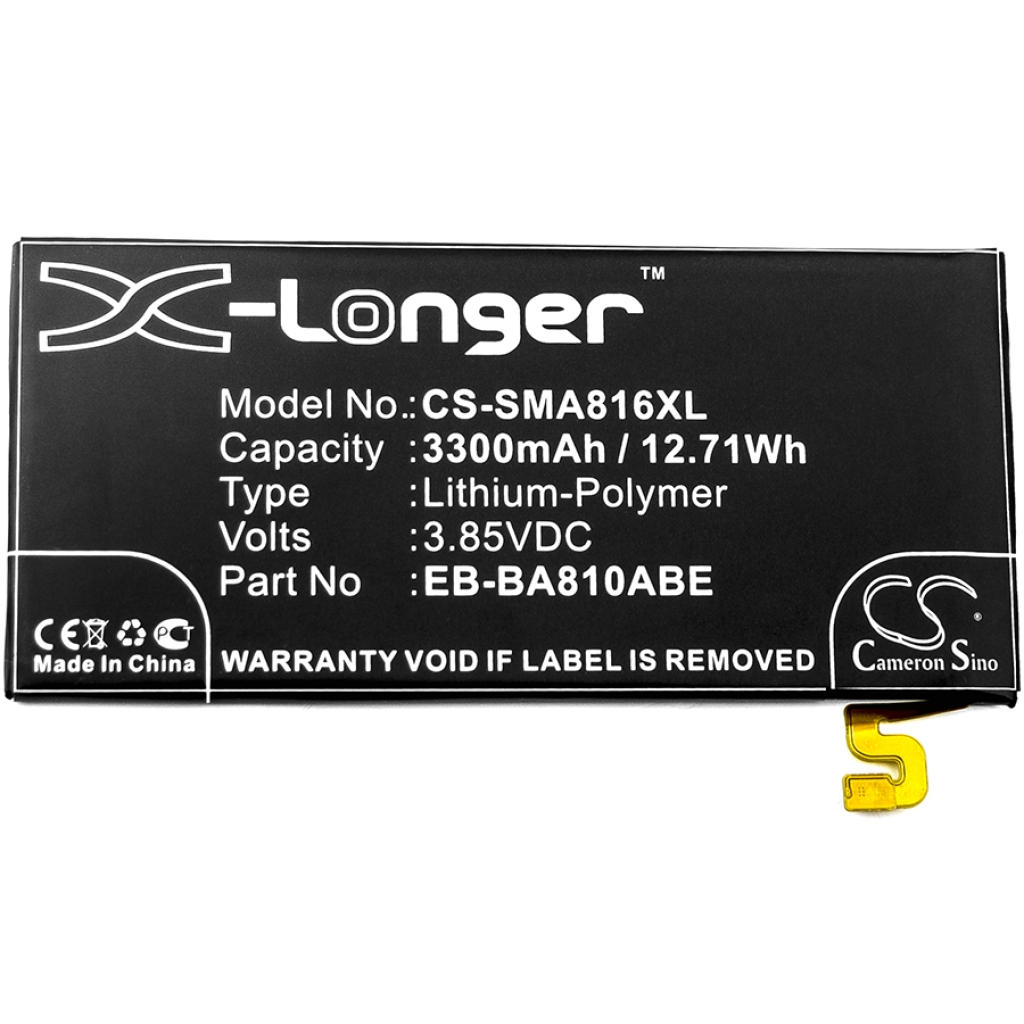 Kompatibilna zamenjava baterije za Samsung EB-BA810ABE