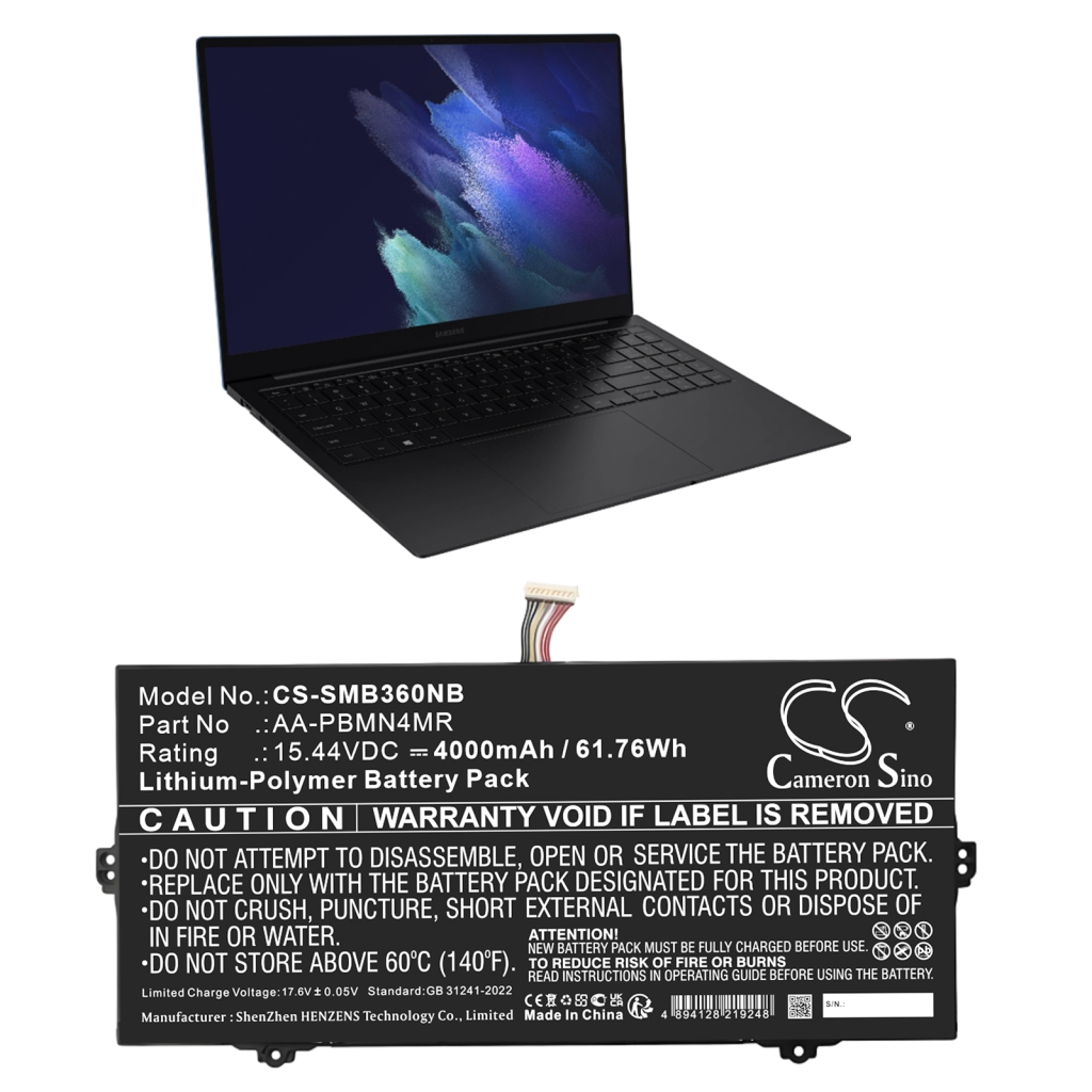 Baterija za prenosnik Samsung CS-SMB360NB