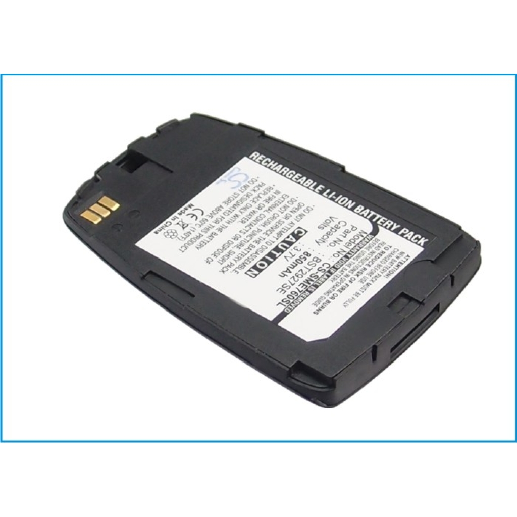 Baterije združljivo z Samsung E758 E758 CS-SME760SL