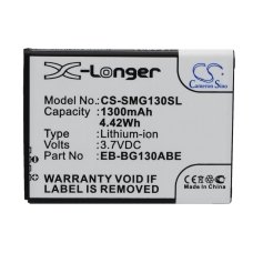 Kompatibilna zamenjava baterije za Samsung EB-BG130ABE,EB-BG130BBE