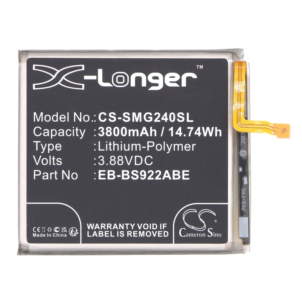 Kompatibilna zamenjava baterije za Samsung EB-BS922ABE