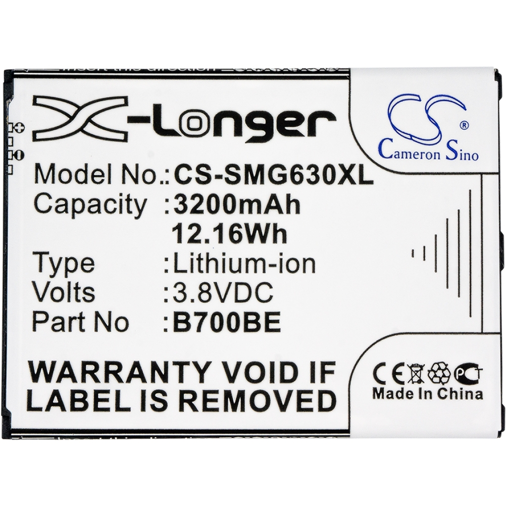 Baterija za mobilni telefon Samsung CS-SMG630XL