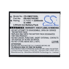 Kompatibilna zamenjava baterije za Samsung EB-BG720CBC,EB-BG720CBK