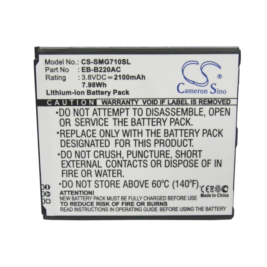 Kompatibilna zamenjava baterije za Samsung EB-B220AC