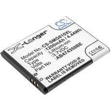 Kompatibilna zamenjava baterije za Samsung AB474350BA,AB474350BABSTD,AB474350BC,AB474350BE,AB474350BEC...