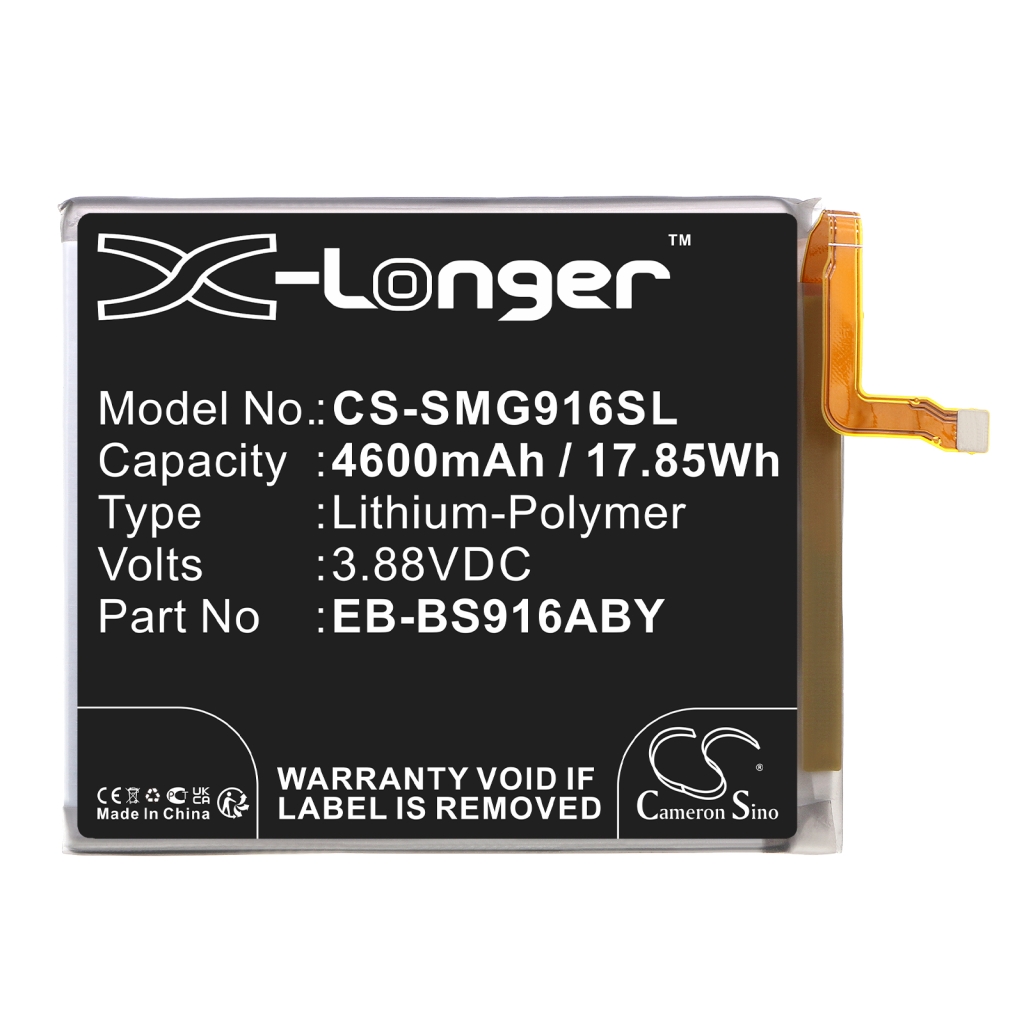 Baterija za mobilni telefon Samsung CS-SMG916SL