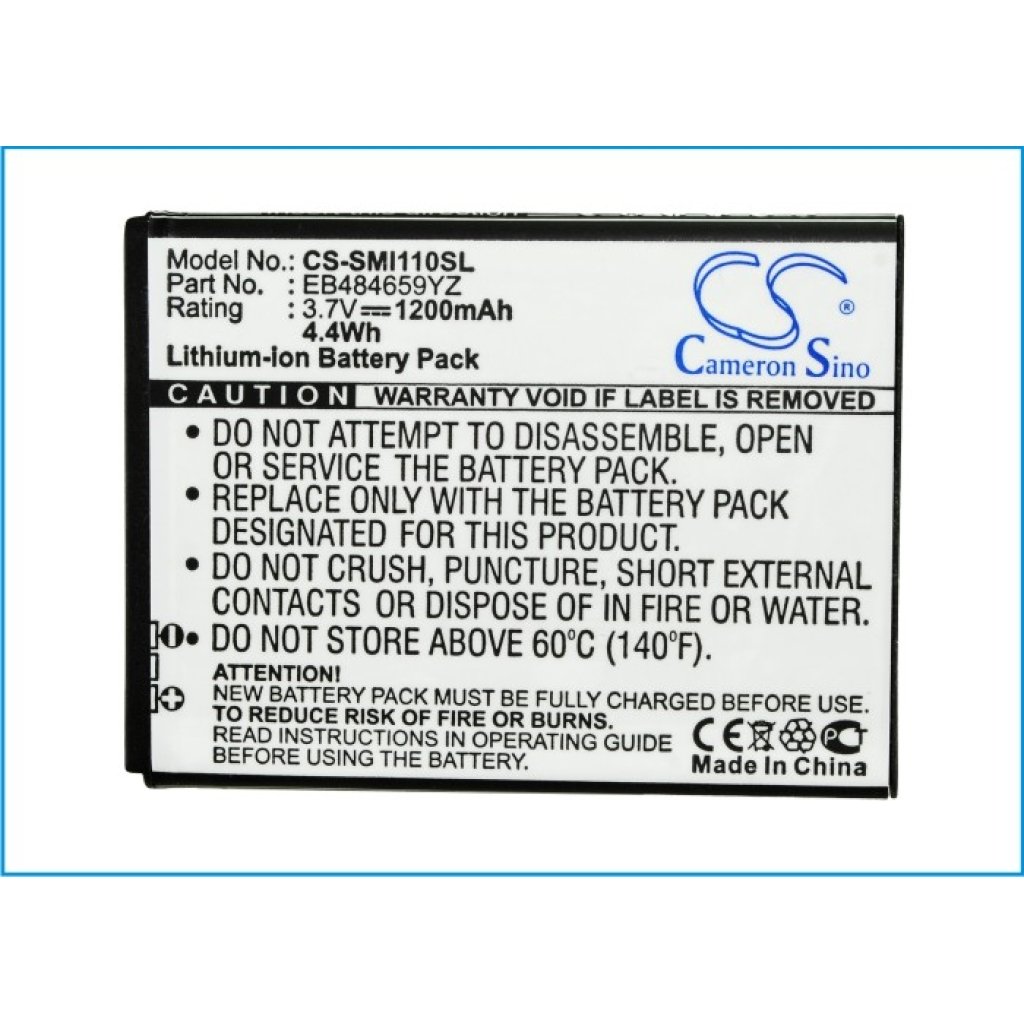 Kompatibilna zamenjava baterije za Samsung EB484659YZ,EB484659YZBSTD,SAMI110BATS