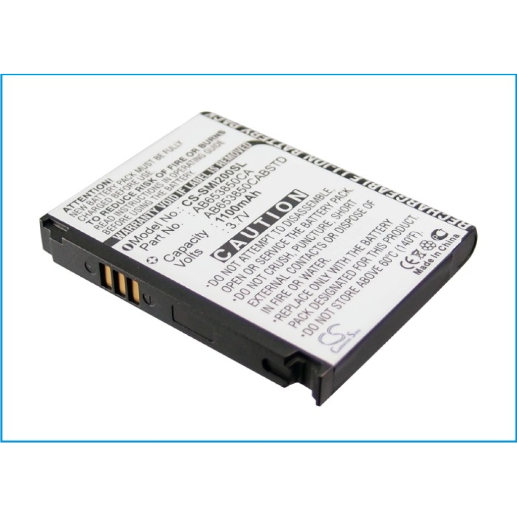 Kompatibilna zamenjava baterije za Samsung AB653850CA,AB653850CABSTD,AB653850CC