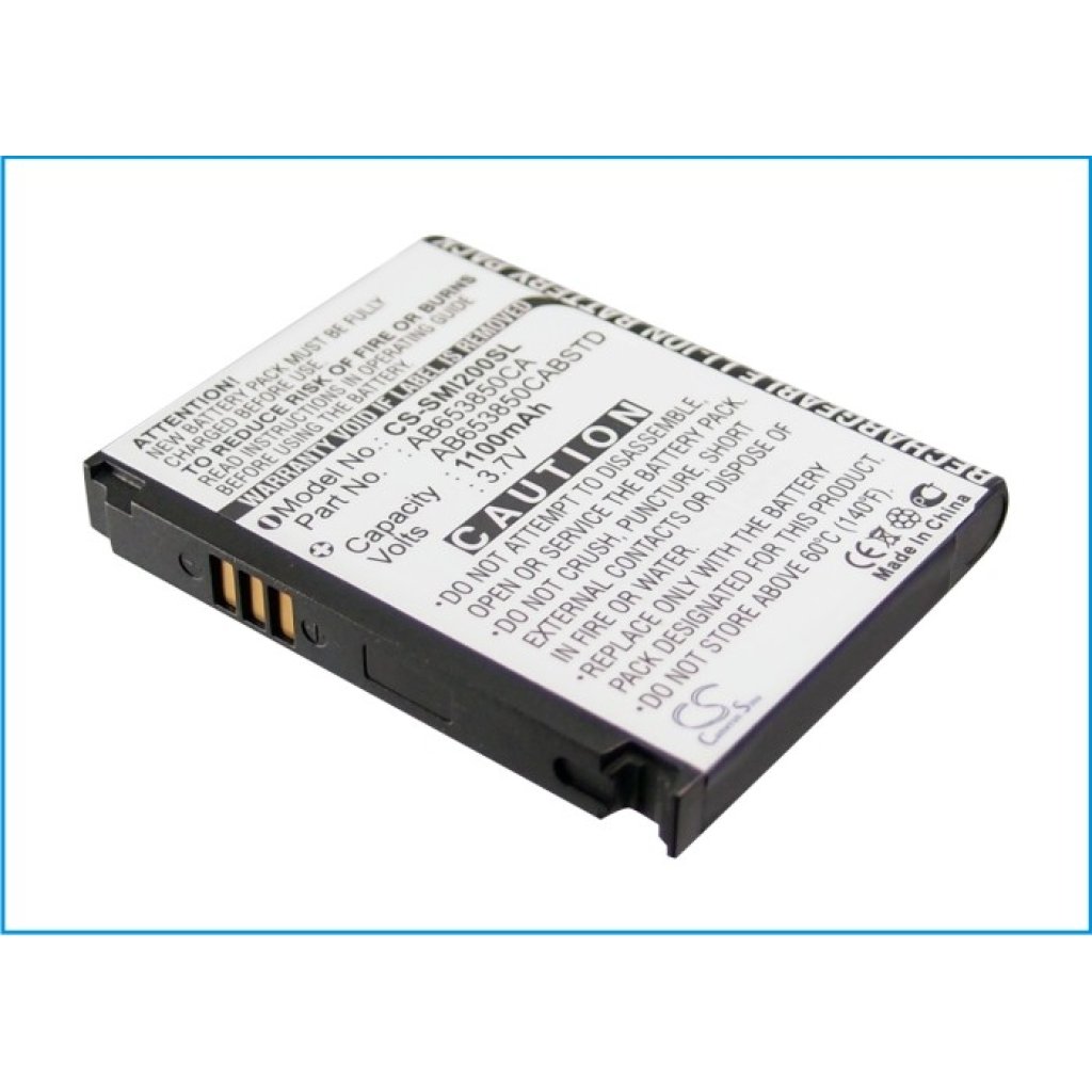 Kompatibilna zamenjava baterije za Samsung AB653850CA,AB653850CABSTD,AB653850CC