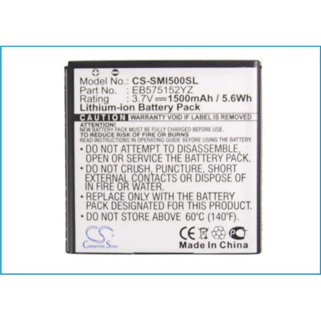 Kompatibilna zamenjava baterije za Samsung EB575152YZ
