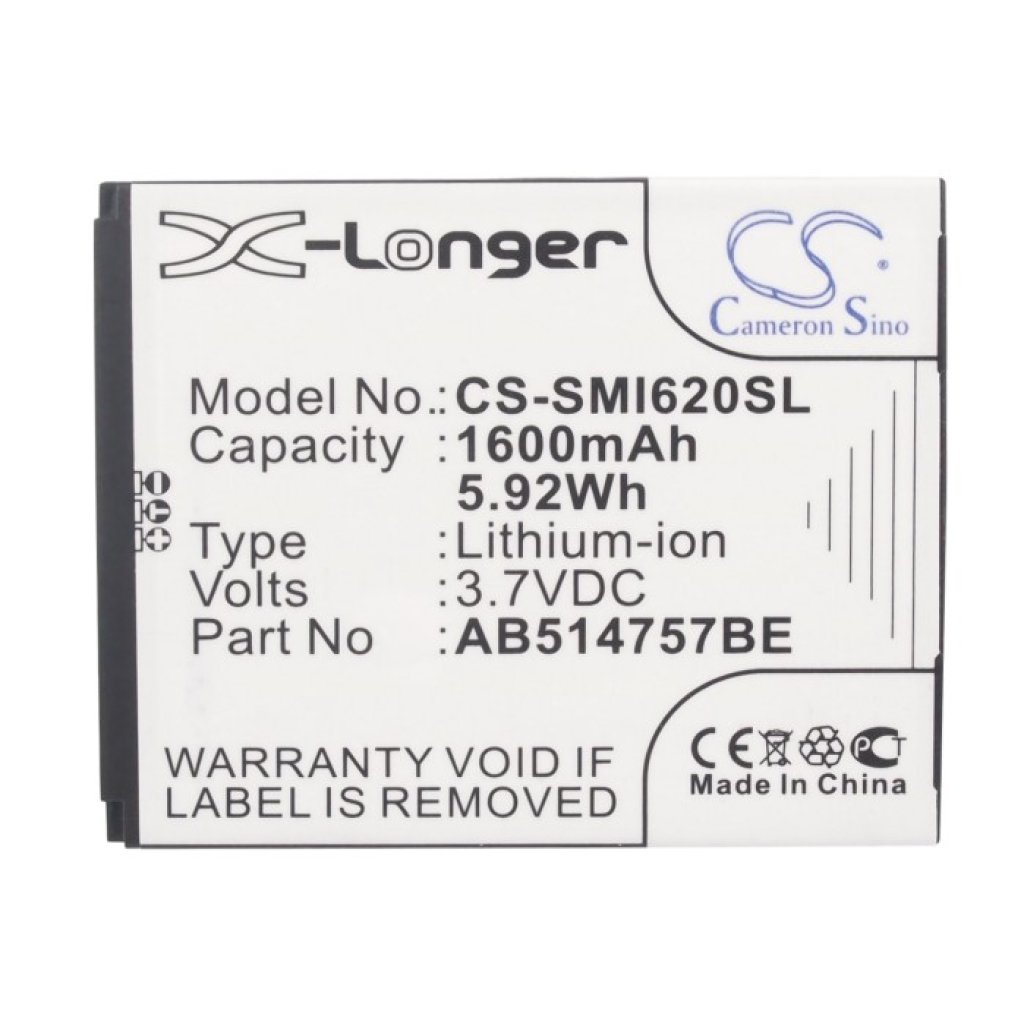 Kompatibilna zamenjava baterije za Samsung AB414757BE,AB514757BE