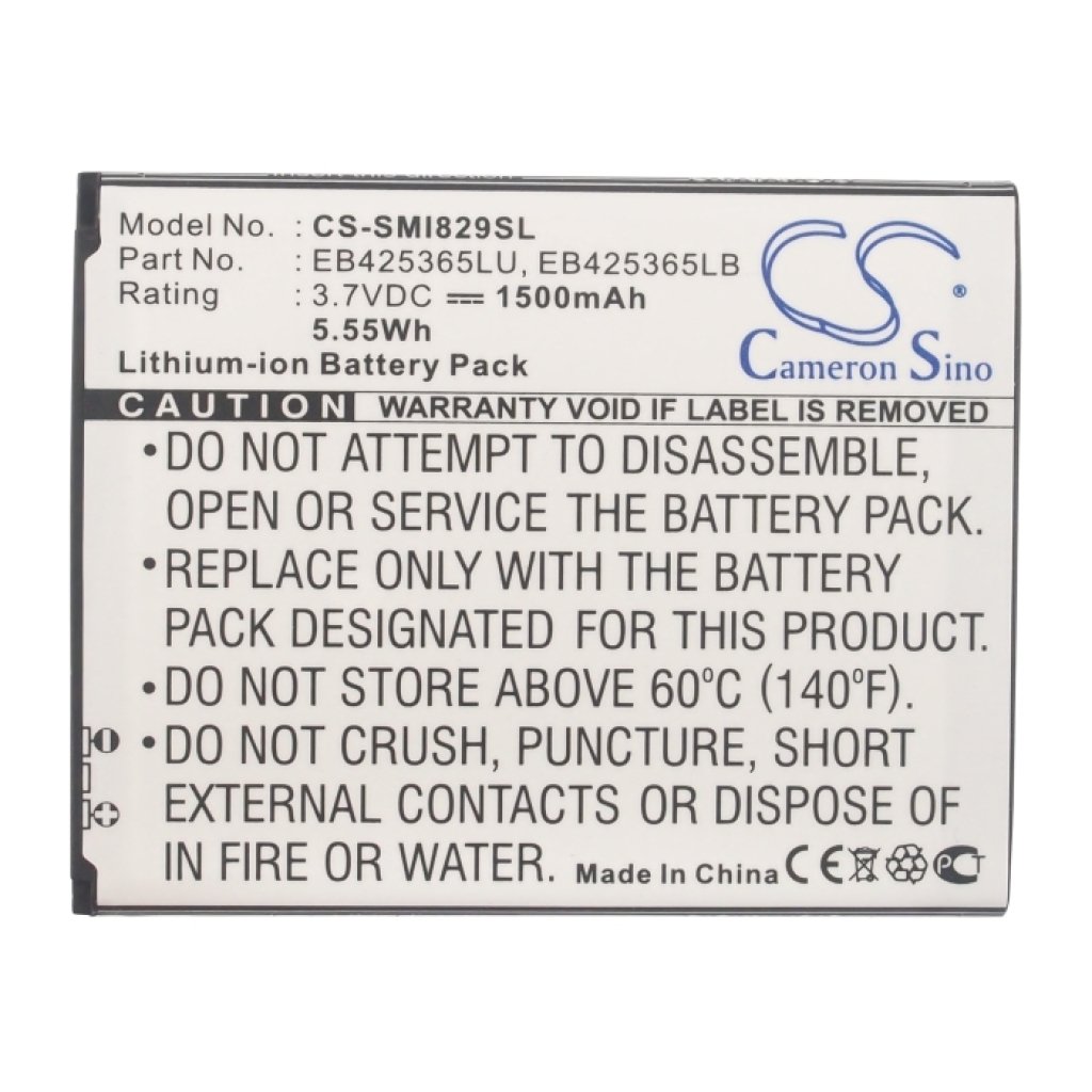 Kompatibilna zamenjava baterije za Samsung EB425365LB,EB425365LU