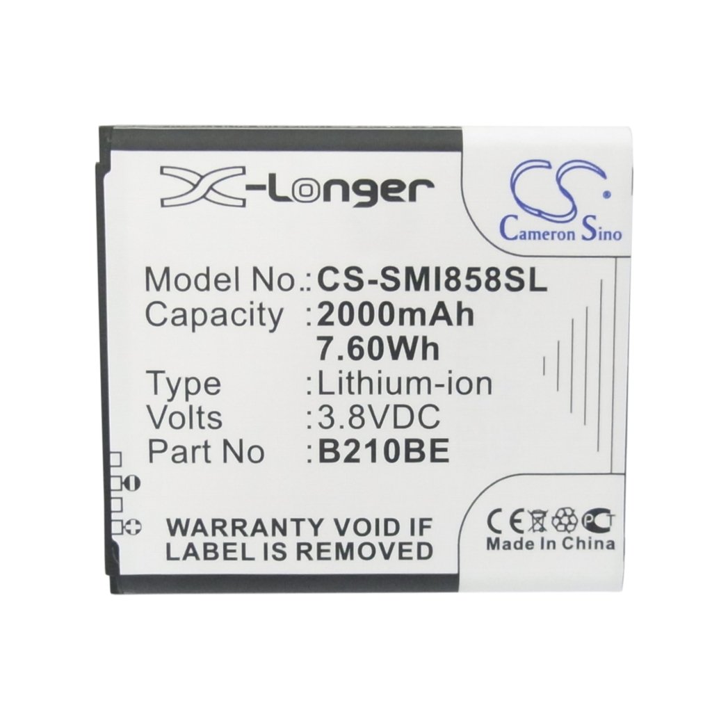 Kompatibilna zamenjava baterije za Samsung B210BC,B210BE,B210BU