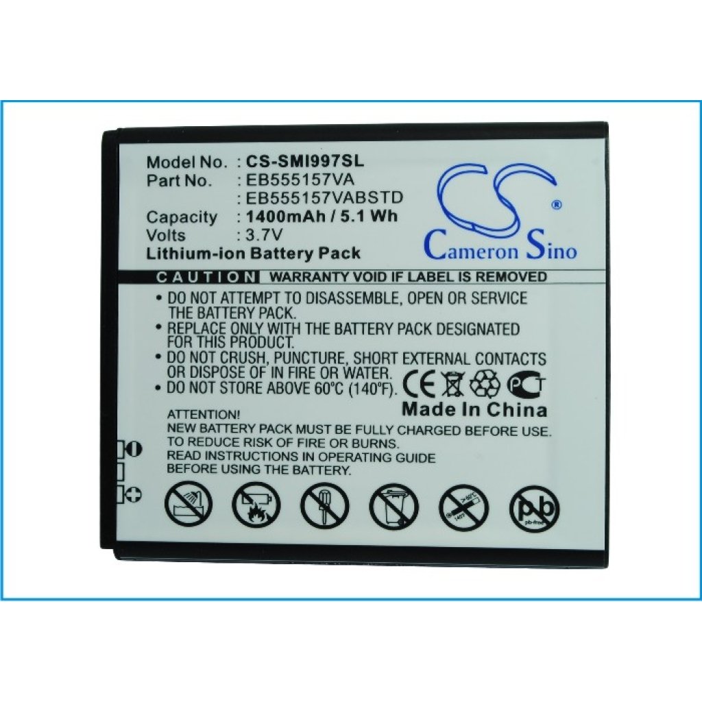 Kompatibilna zamenjava baterije za Samsung EB555157VA,EB555157VABSTD