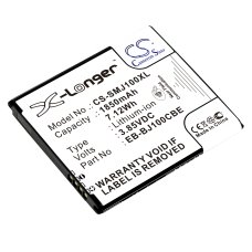 Kompatibilna zamenjava baterije za Samsung EB-BJ100BBE,EB-BJ100BCE,EB-BJ100CBE,EB-BJ100CBZ,GH43-04412A