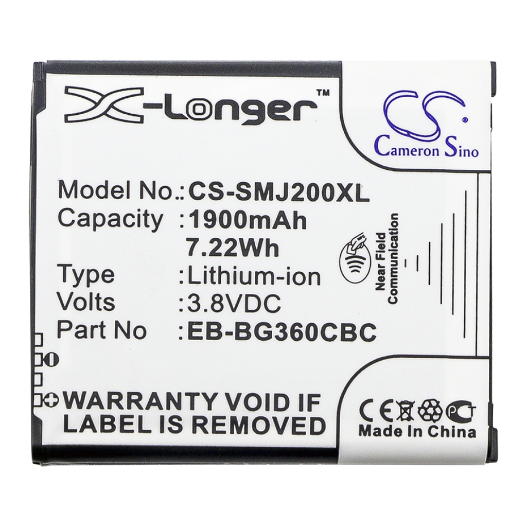 Battery Replaces EB-BG360BBE